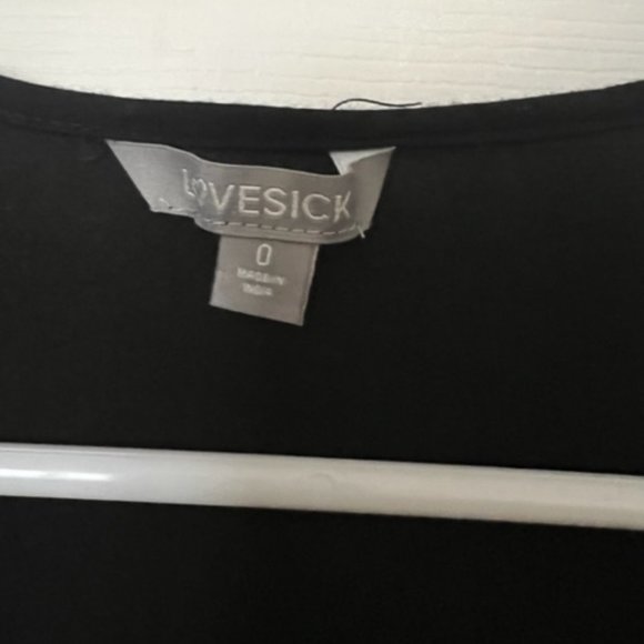 Lovesick Women's Tunic 3/4 sleeved with embroidery design size 0 - Picture 3 of 6